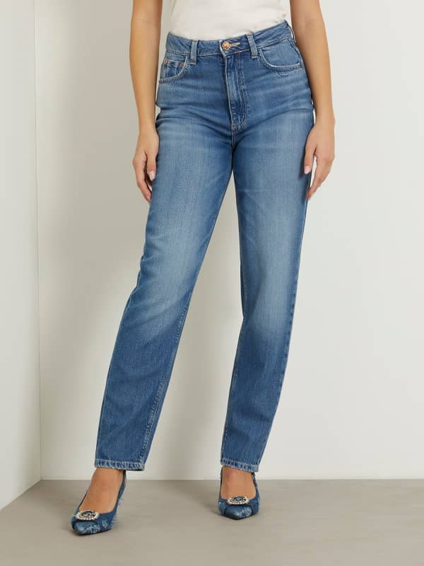 Jean Mom Taille Haute