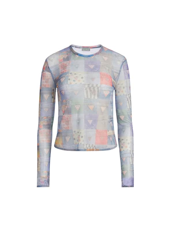 Shirt Patchwork-Print