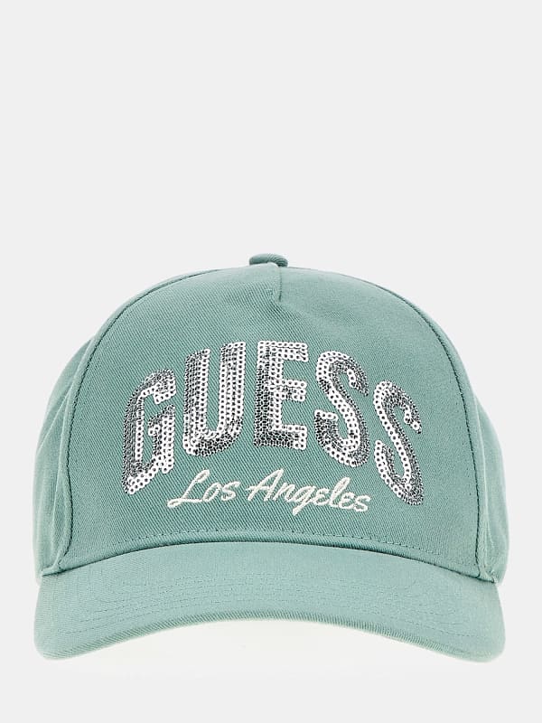 Guess Sequins Logo Baseball Cap