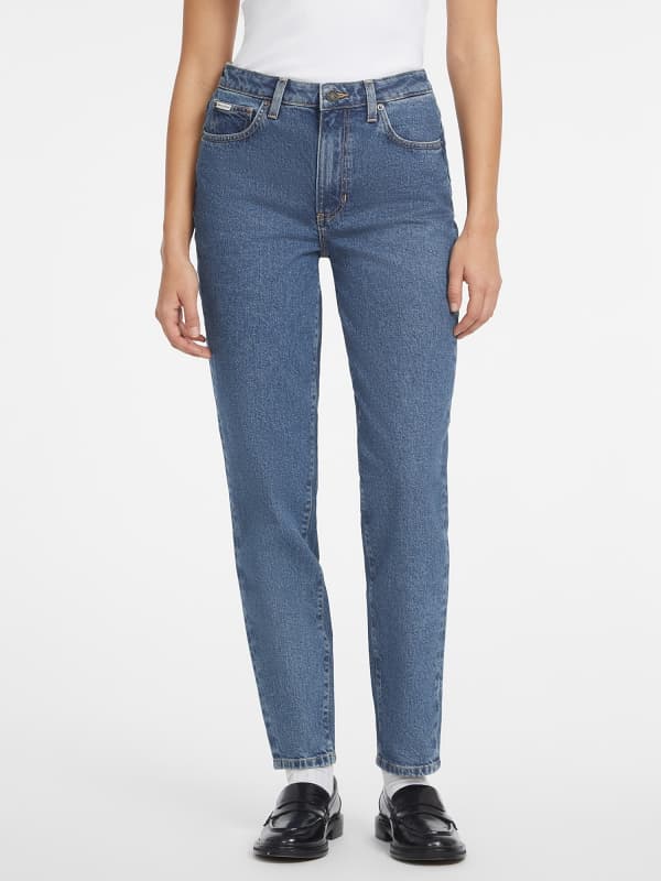 Denimowe Spodnie Fason Mom Model G06