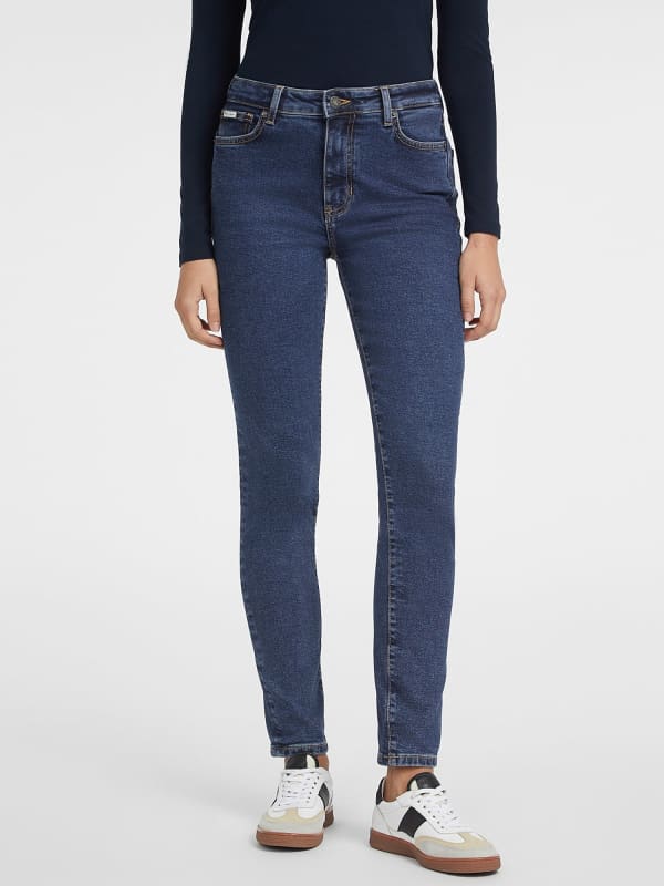 G05 High Waist Skinny Jeans Für Damen