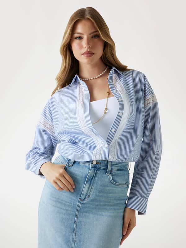 Gestreiftes Hemd Regular Fit