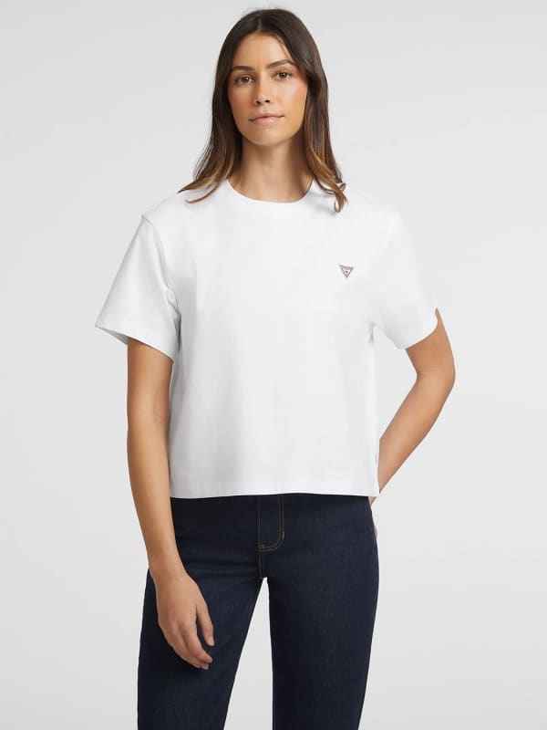 Boxy T-Shirt Mini-Dreieck
