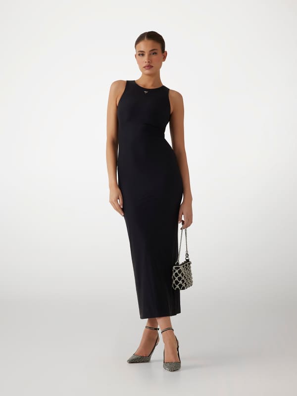 Langes Bodycon-Kleid