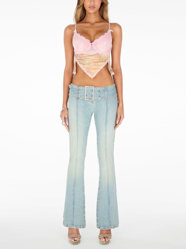  Guess Flared Bootcut Jeans 