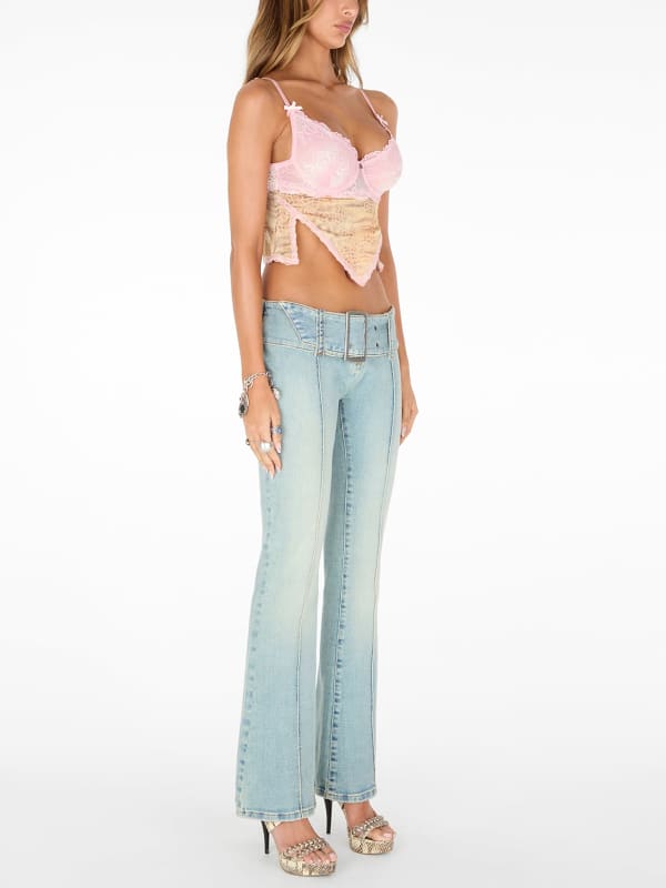  Guess Flared Bootcut Jeans 