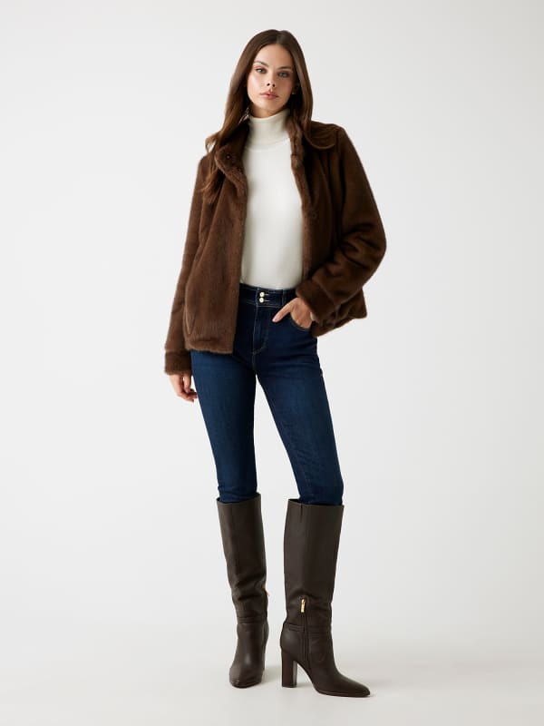  Guess Kunstpelz-jacke 
