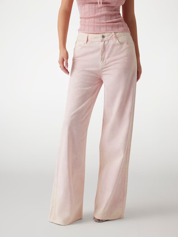 Bellflower Wide Leg Twillhose