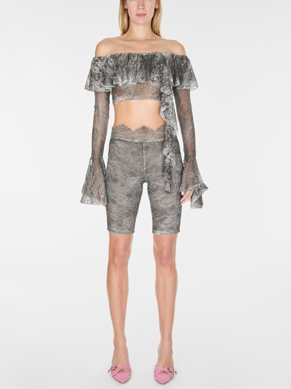  Guess Biker-shorts Aus Spitze 