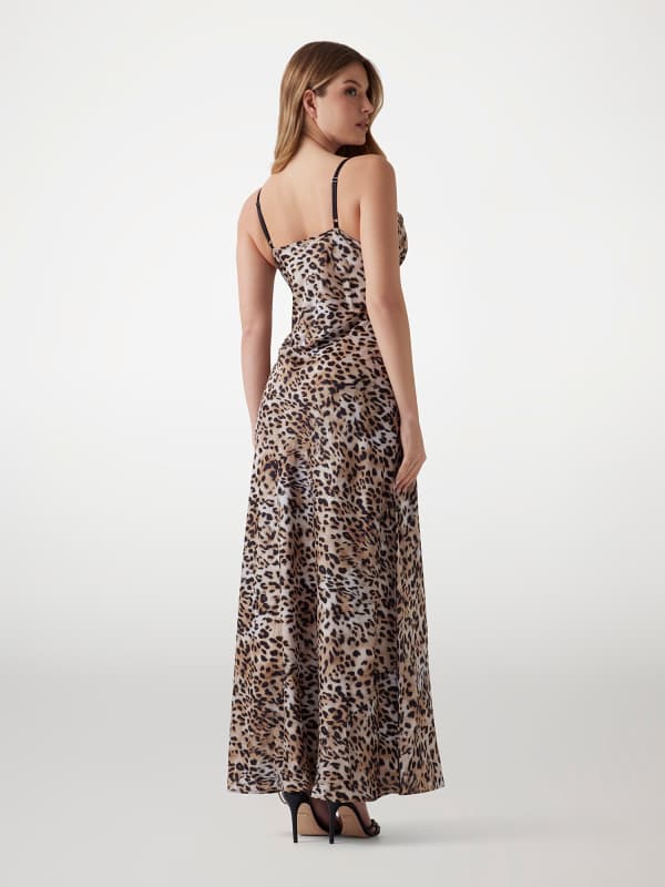  Guess Langes Slip Dress Satin 