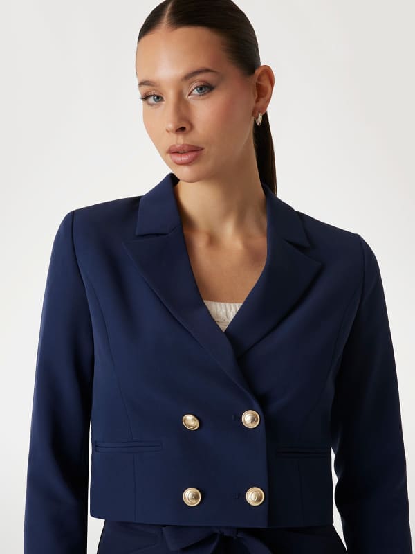  Guess Cropped Creponblazer 
