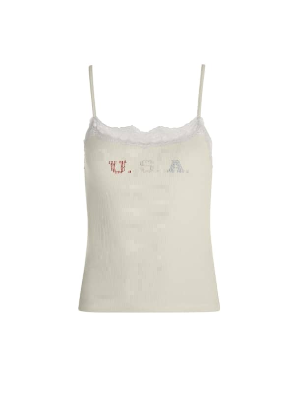 Tanktop Mit Spitze