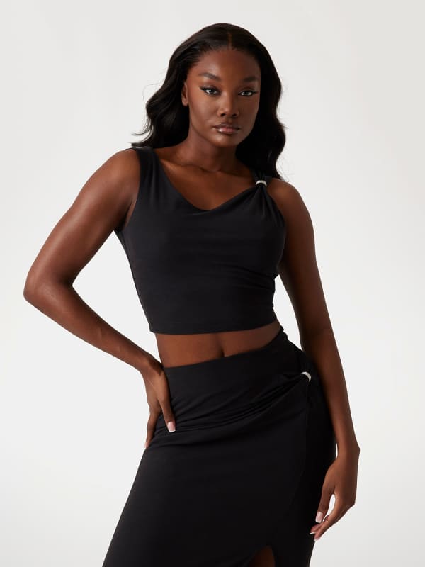 Ärmelloses Cropped Top