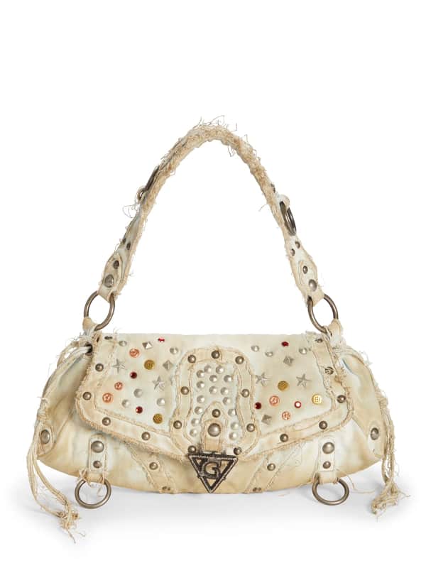 Schultertasche Denim