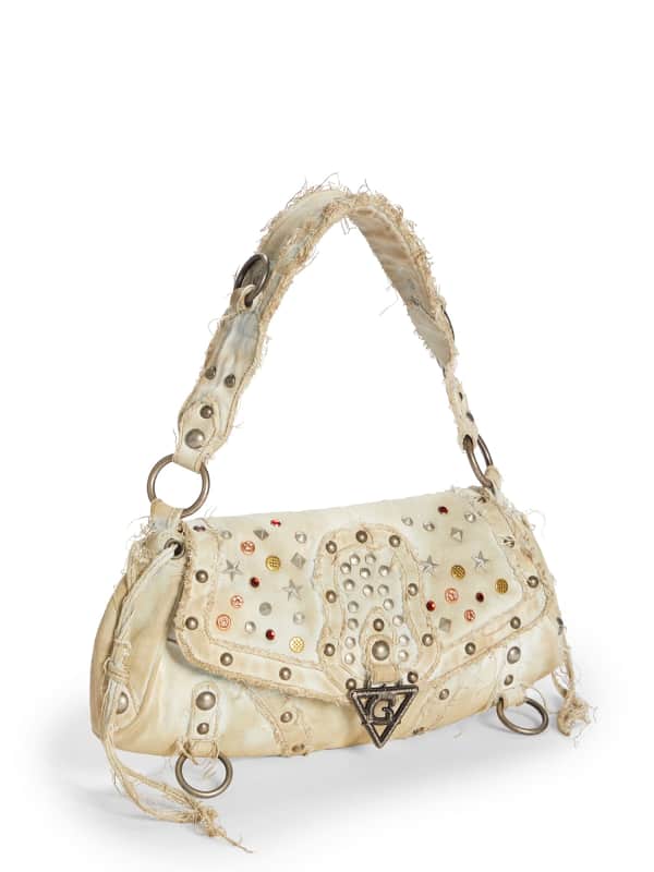  Guess Schultertasche Denim 