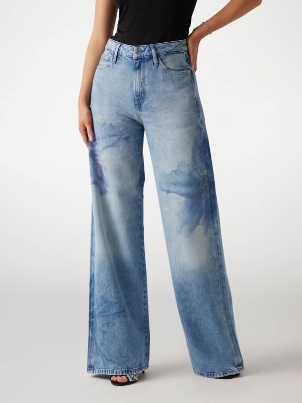 Bellflower Print Jeans