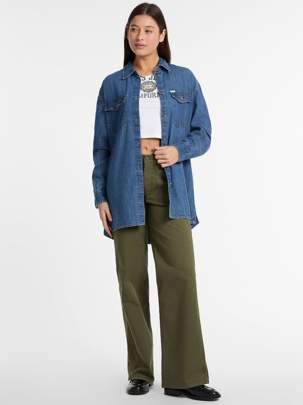  Guess Jeansbluse Oversized 