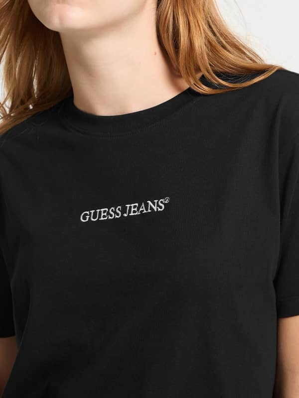  Guess T-shirt Logo Rundhalsausschnitt 