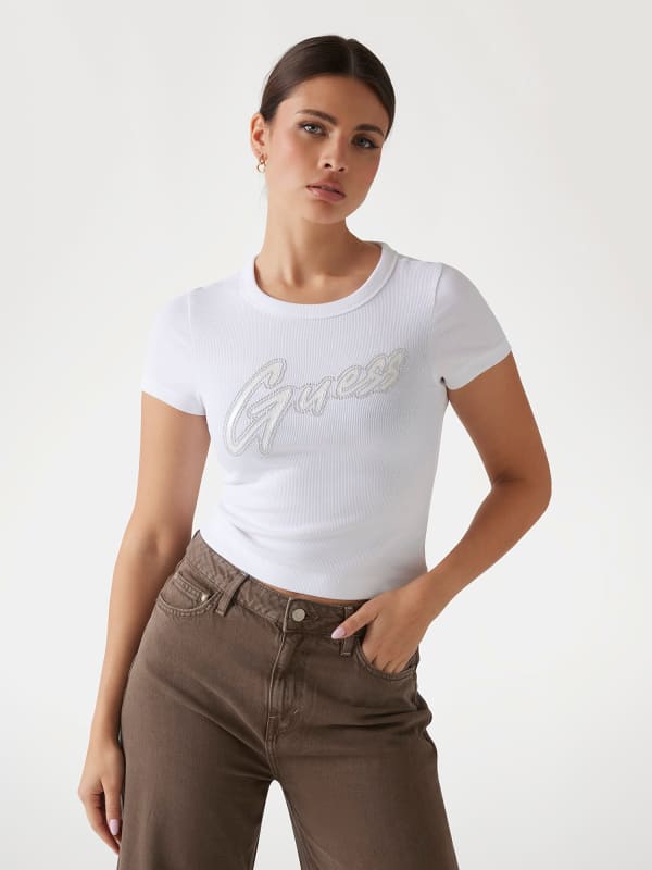 T-Shirt Logo Nietenbesatz
