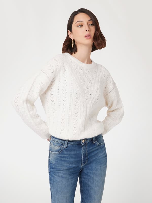 Pullover Alpaka-Wollmix