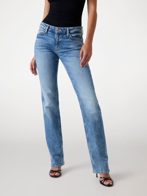  Guess Lyocell Straight Jeans 