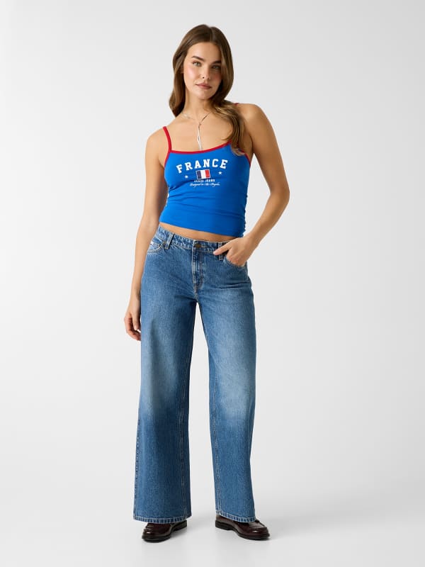  Guess G11 Wide-leg Jeans 