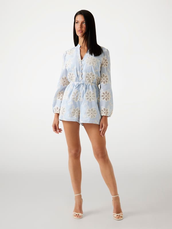  Guess Bestickter Playsuit 