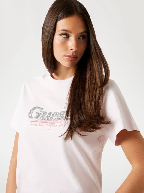  Guess Boxy Logo-t-shirt 
