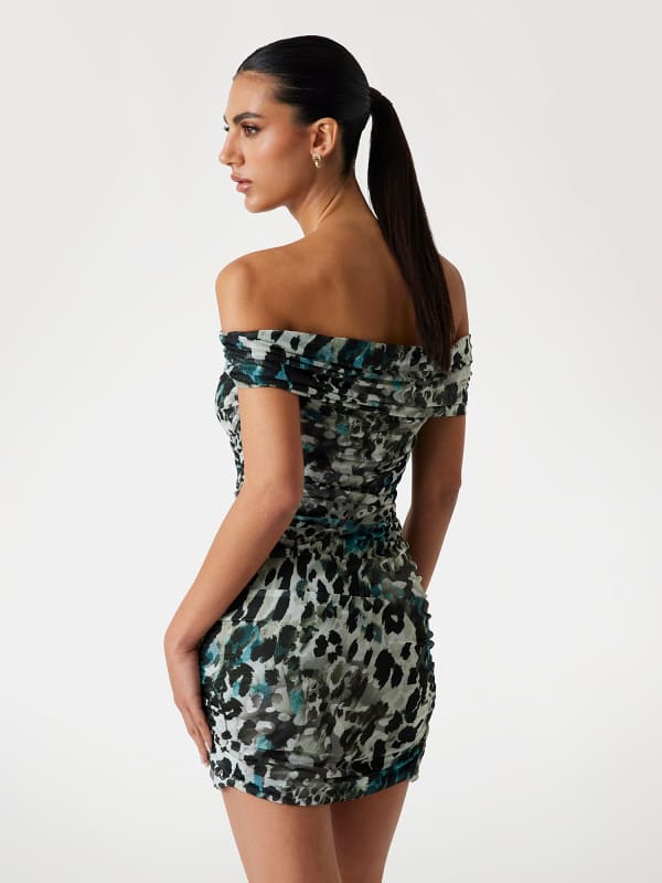  Guess Kurzes Mesh-kleid 