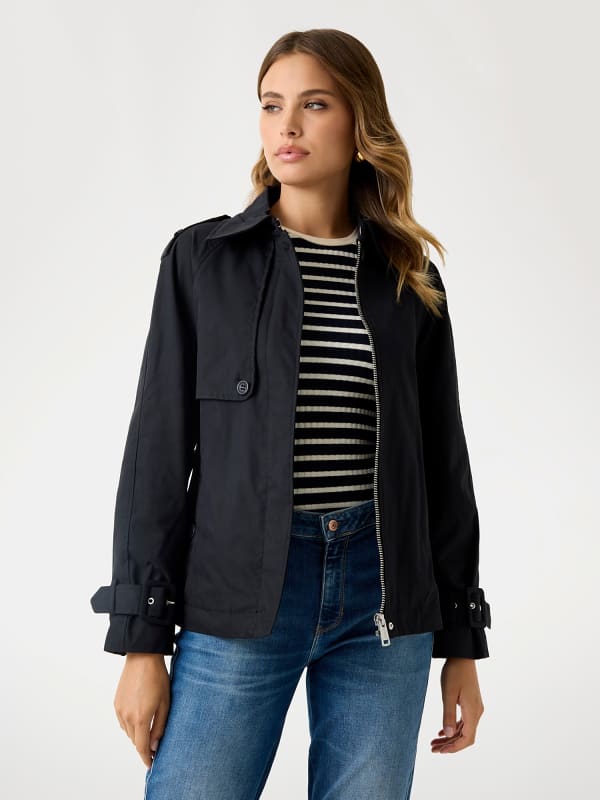 Kurzer Trenchcoat