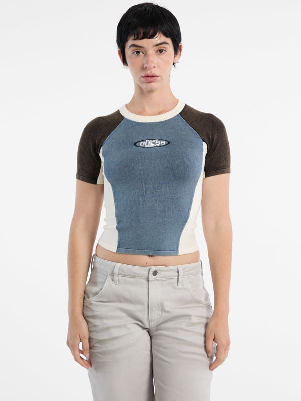 Cropped Pullover Logo