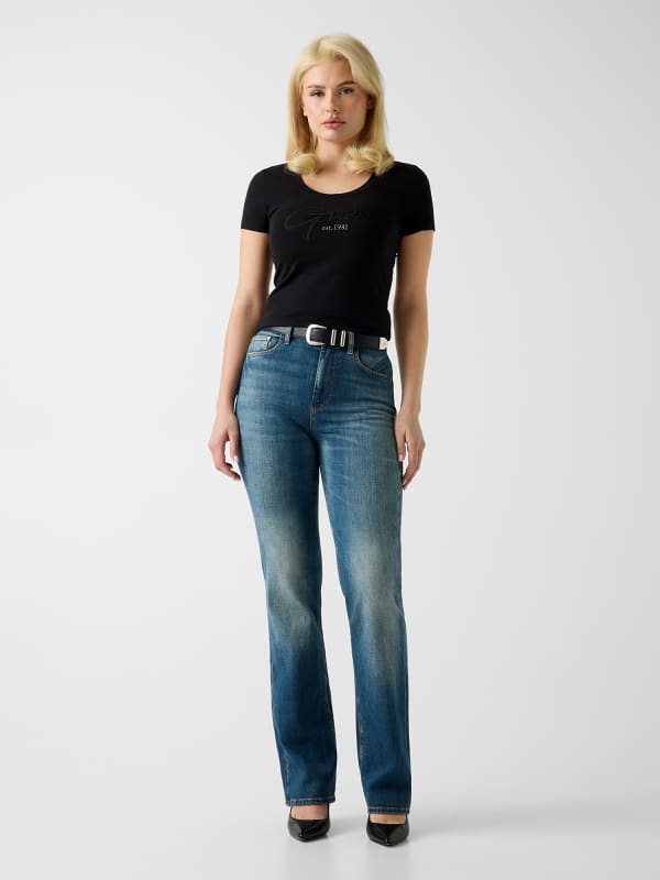  Guess 80's Straight Jeans 