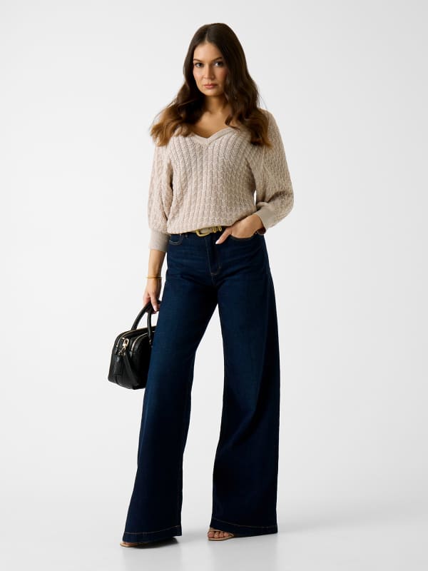  Guess V-ausschnitt Pullover 