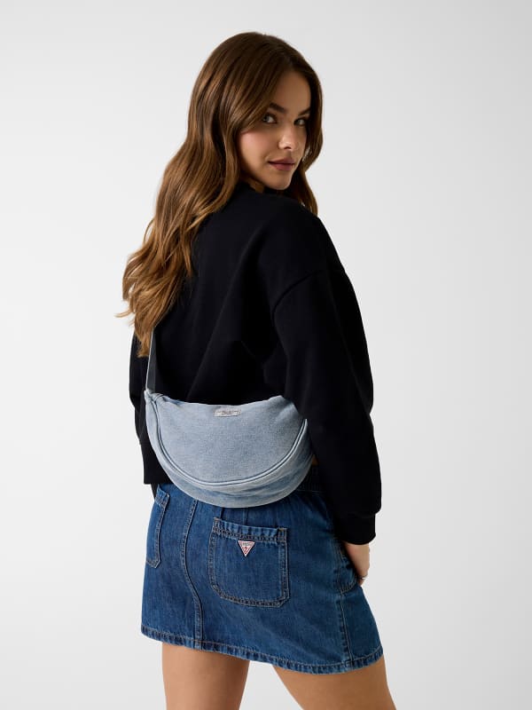  Guess Denim Umhängetasche 