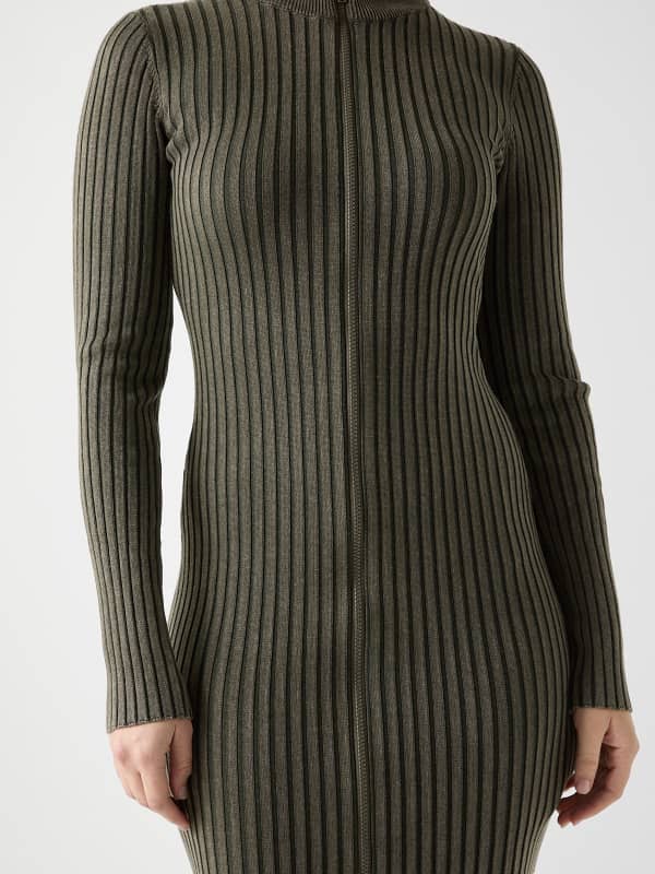  Guess Mini-kleid Mit Reißverschluss 