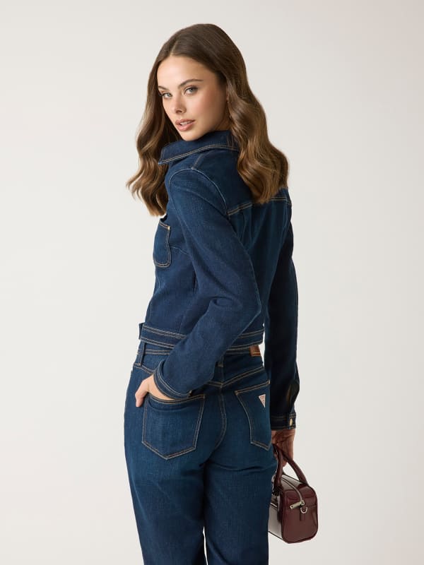  Guess Cropped-jeansjacke 