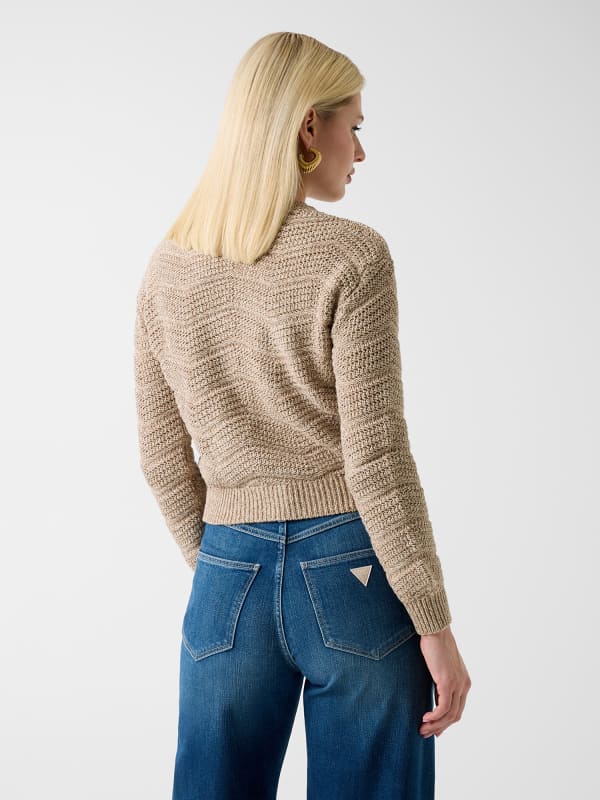  Guess Pullover Mit Lurex-details 