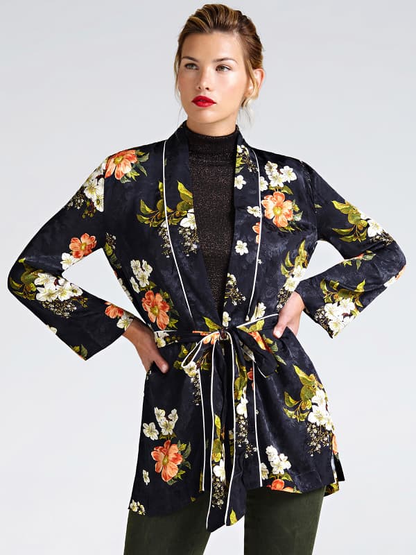 Blazer Imprime A Fleurs