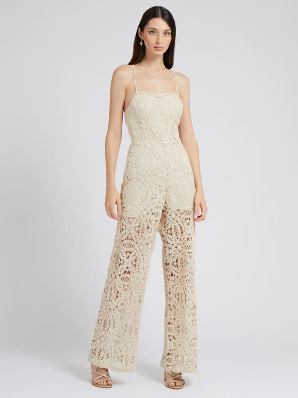 Jumpsuit Aus Spitze