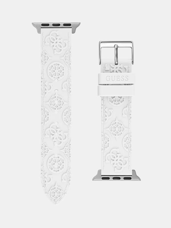 Guess Guess Strap With 4G Logo Print For Apple Watch(r)