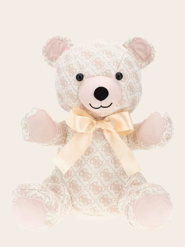 Guess 4G Logo Jacquard Teddy Bear