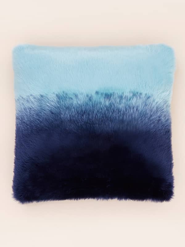 Coussin Carré Fourrure Synthétique