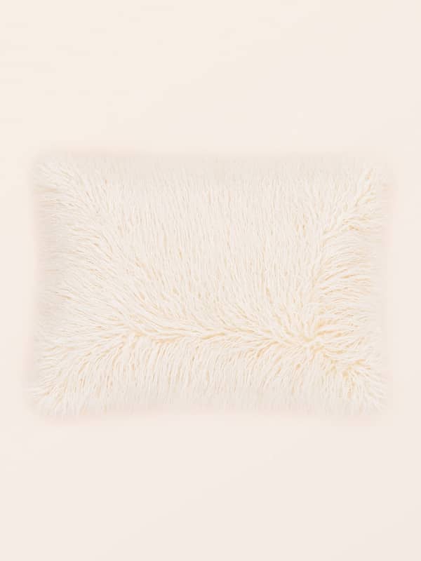 Coussin Rectangulaire Fourrure Synthétique