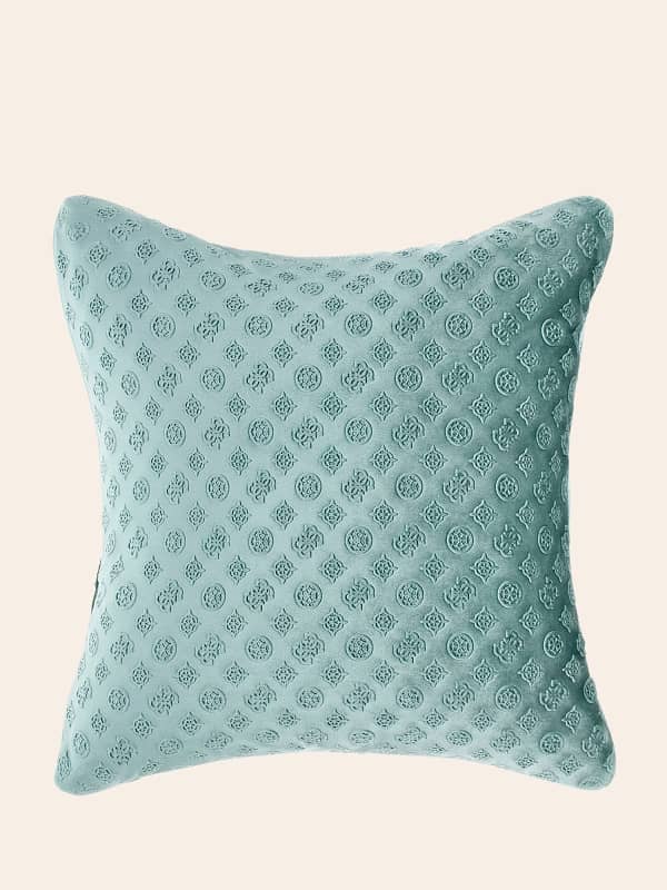 Coussin Carré Velours Logo 4G