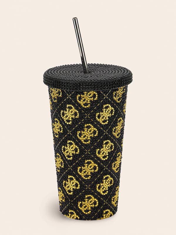 Guess 4G Logo Travel Tumbler Cup