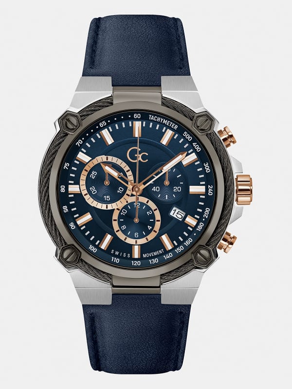 Gc-Chronograph Aus Echtleder