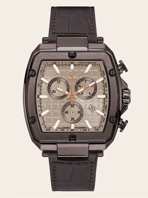 Gc Chronograph Aus Leder