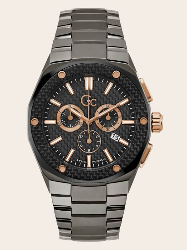 Montre Gc Chronographe En Acier