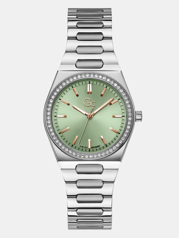 Montre Gc Analogique En Acier