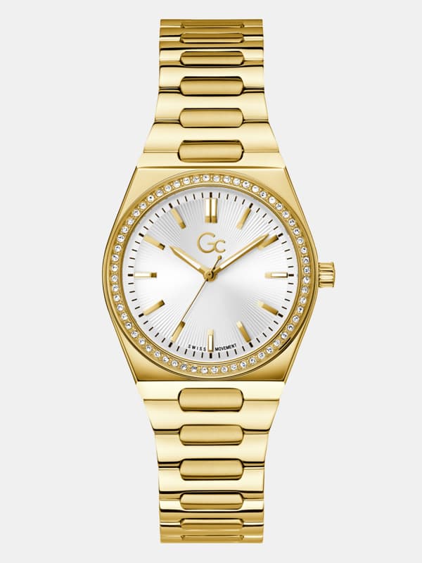 Montre Gc Analogique En Acier